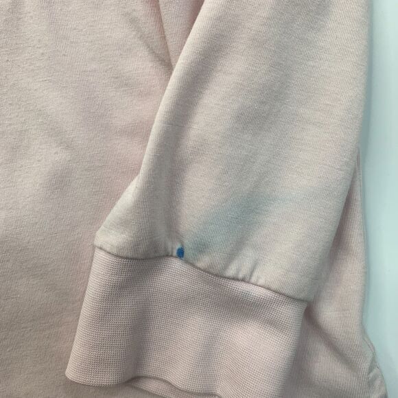 Greyson Polo Shirt Mens L Large Light Pink Long Sleeve Cotton Blend Ribbed Cuffs - Picture 6 of 10